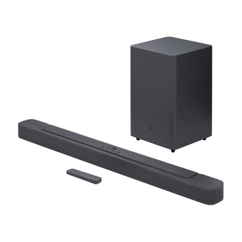 JBL Bar 2.1 Deep Bass (MK2) - 2.1 Channel soundbar with Wireless subwoofer (6.5??), 300W Max Output, Bluetooth Enable (Black)