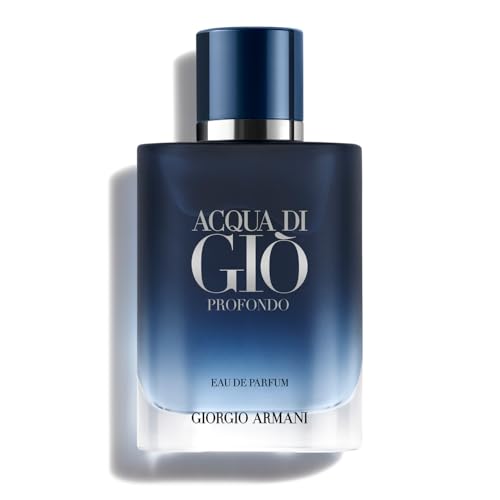 Armani Beauty - Acqua di Gi? Profondo - Eau de Parfum - Cologne for Men - Fresh & Aromatic Men?s Fragrance - Mandarin, Lavender, Cedarwood Notes - 1.6 Fl Oz