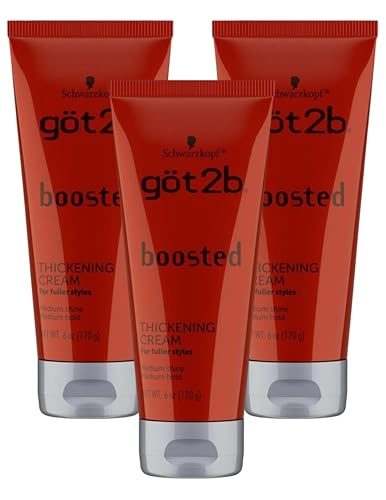 Got 2B Boosted Thickening Cream 6 Ounce (Pack of 3)