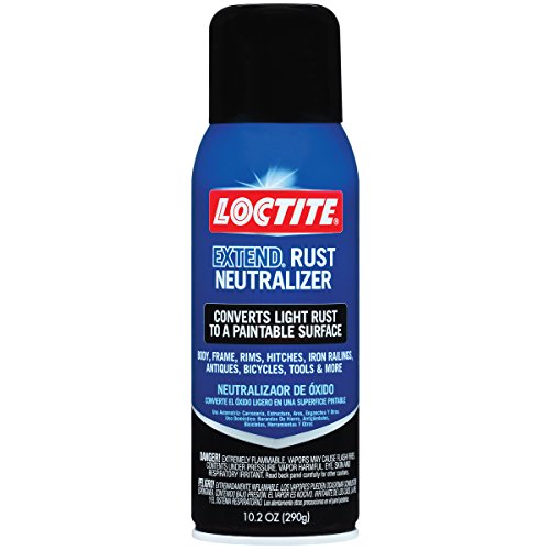 Loctite 633877 Extend Rust Neutralizer Aerosol Can, 10.25 Fl Oz (Pack of 1), Light Gray
