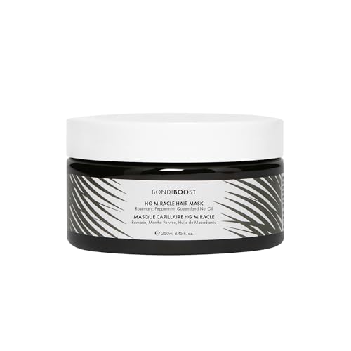 BONDIBOOST Miracle Hair Mask for Damaged Hair [8.45 fl oz], Deep Conditioning Hair Mask for Fine Hair, Clinically-Proven to Improve Split Ends, Argan Oil + Biotinoyl Tripeptide-1 Formula, Sulfate Free