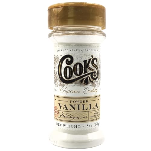 Cook?s, Vanilla Powder, World?s Finest Gourmet Fresh Premium Vanilla, 4.5 oz