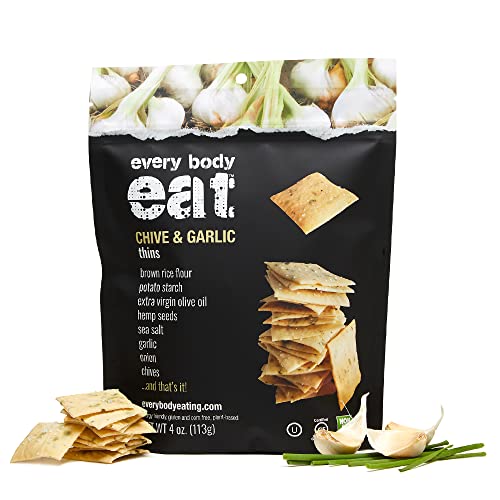 Every Body Eat Thins Chive And Garlic 4 OZ